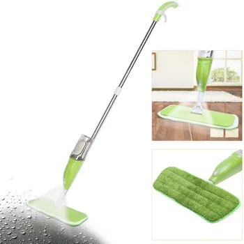 

Convenient lazy Mops Microfiber Spray Water Home Floor Cleaner Cleaning Mop Velcro Fabric Dusting Heads