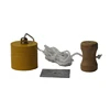 Plumbing Bob 500g Iron Material Wood Handle Levellers Handiness Test Device 2