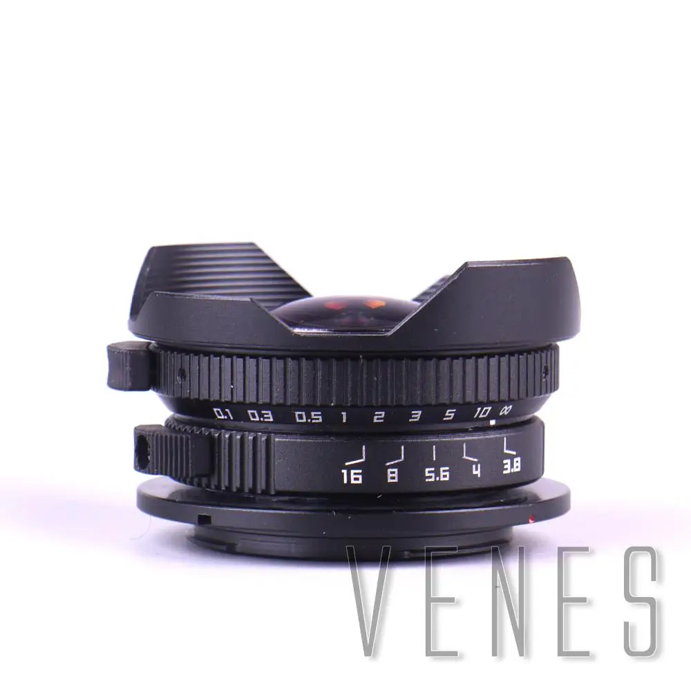 8mm F3.8 Fish-eye CCTV Lens Suit For Micro Four Thirds Mount Camera