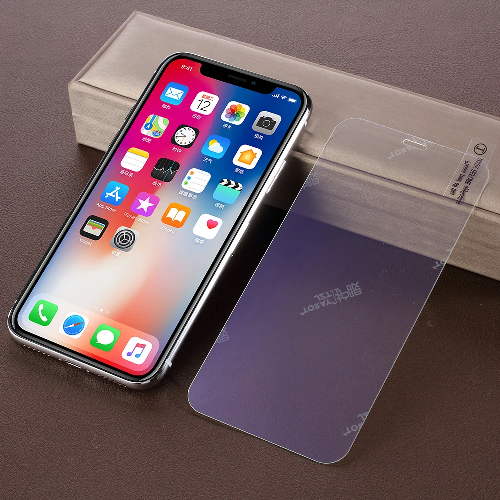 Dulcii для iPhone XS/X глаз-Защита Анти-blue-ray полный Экран закаленное Стекло гвардии