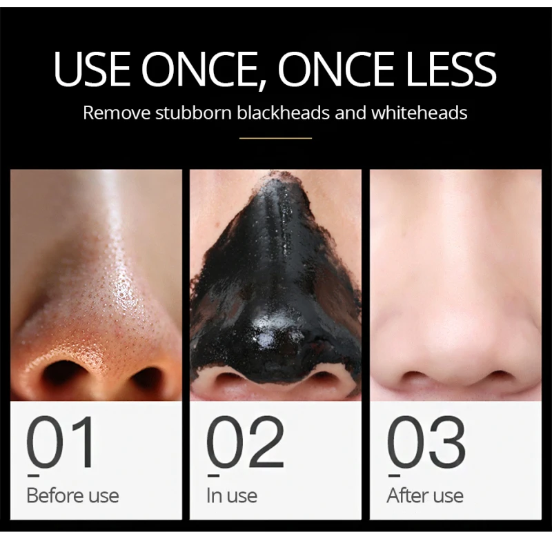 Средство от черных точек акне лечение нос масло-контроль грязи пор полоса отбеливающая маска крем отшелушивает маска наклейка на нос Уход за кожей TSLM2