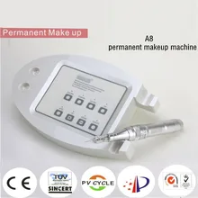 Постоянный макияж GTL A8 алюминиевый интеллектуальный цифровой татуировки перманентный макияж машина комплект устройства и аксессуары