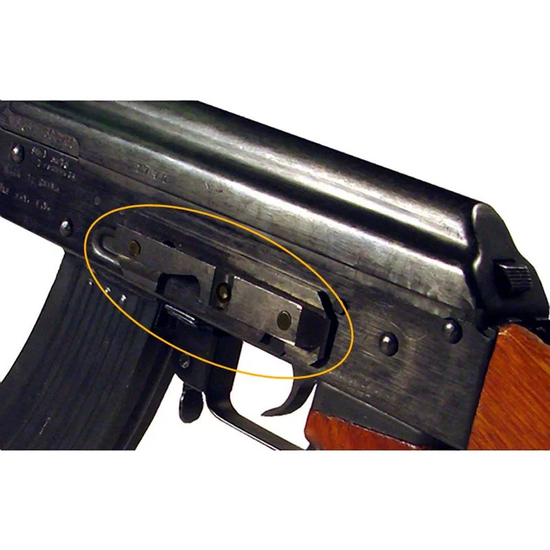 AK47 стальная ласточкиная Хвостовая боковая пластина AK 47 рельсовая модель TL M47SR