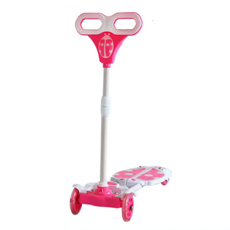 子供のカエルスクーター赤ちゃんに乗るおもちゃ4車輪付き音楽良い贈り物用キッズ Gift Sheet Scooter Motocyclescooter Cart Aliexpress