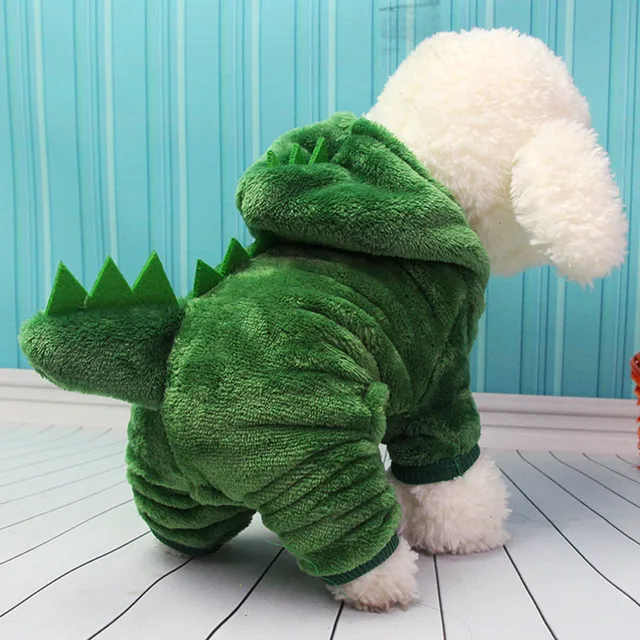 Halloween Deals Dog Halloween Costumes Dinosaur Coat Jacket For Small Dogs