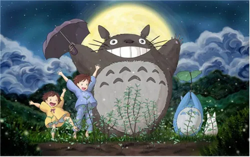 Fancytrader Rare Item New Pop Cute Giant Totoro Plush Toy Cartoon Stuffed Totoro Cat Grey Anime Doll 65cm Best Gift Choice (12)