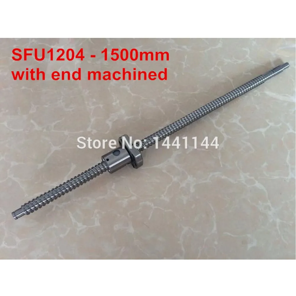 

SFU1204 Ball screw 1500mm+1pcs ball nut+ends machining