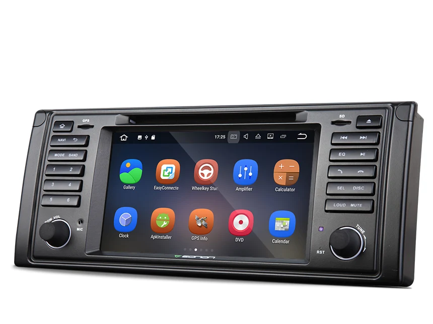 

7" Quad Core Android 7.1 OS Car DVD for BMW 5 Series E39 1995-2003 with 2GB RAM 16GB ROM & Split Screen Multi-tasking Support