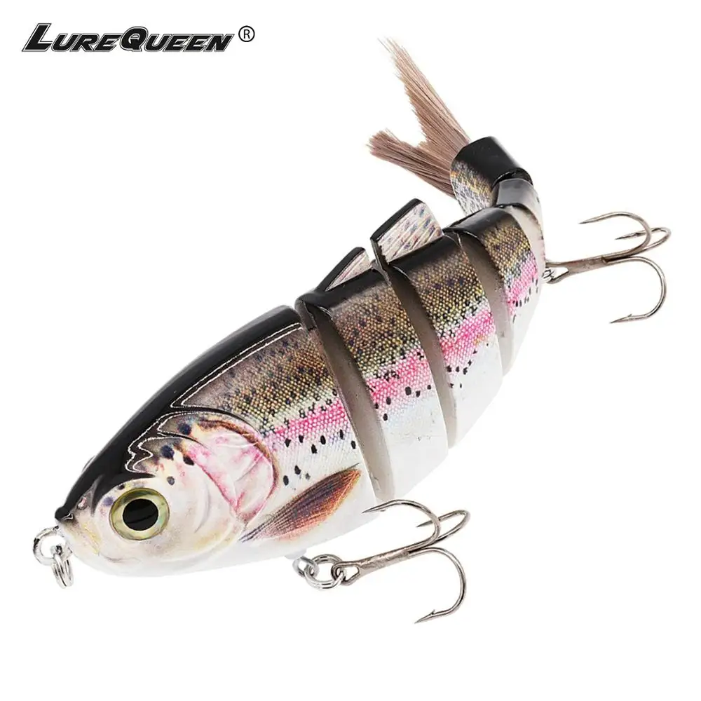 17cm 67g New Large Fishing Lures 6 Multi Jointed Bait Wobbler Crankbait
