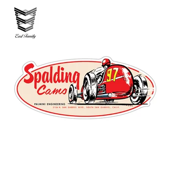 

EARLFAMILY 13cm x 5.7cm Car Styling Car Stickers Spalding Cams Hot Rod Sticker Funny Car Styling Motorcycle Decal Accessories