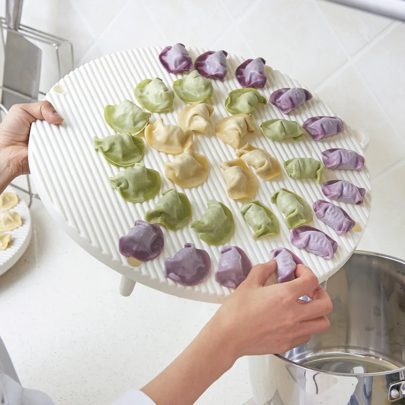 Plastic Can Be Superimposed Non Stick Dumplings Dish Tool Kitchen
