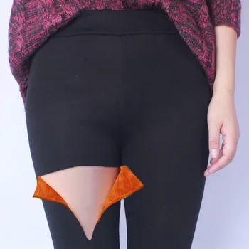 

Autumn and Winter Style Plus size 5XL Women leggings plus velvet women's pants cashmere big size female trousers