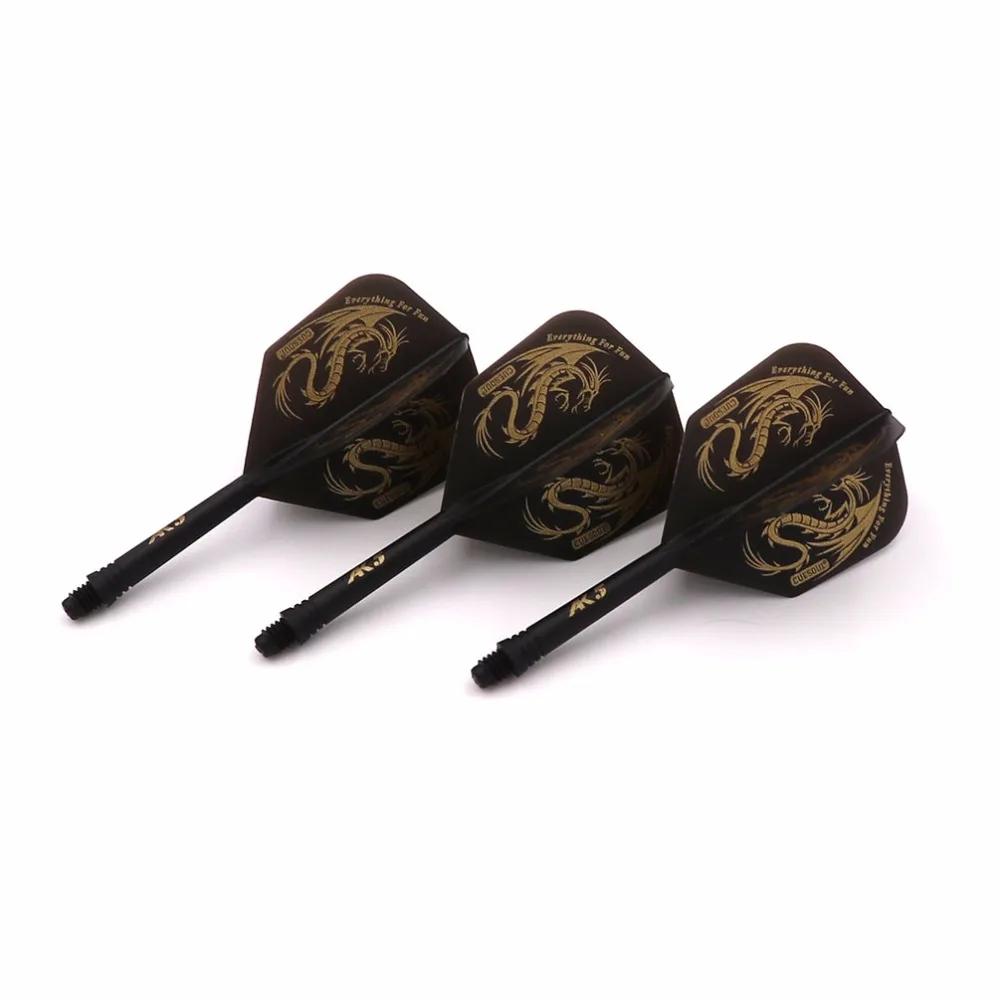 

CUESOUL Rost Integrated Dart Shaft and Flights Medium,Set of 3