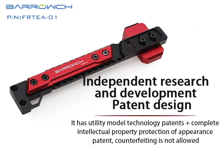 Дискретная видеокарта Barrowch с регулируемым кронштейном держателем GPU партнером