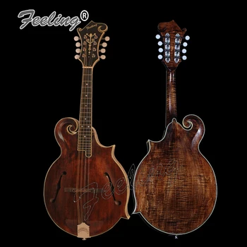 

Mandola L5 Solid Spruce top / Flamed Maple Back & Sides / Mandolin