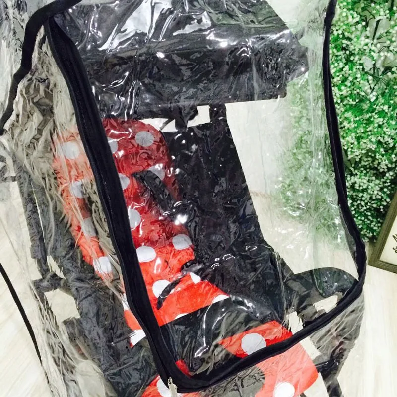 Baby stroller rain cover baby rainproof windproof full cover raincoat plus size lengthen yoya car umbrella
