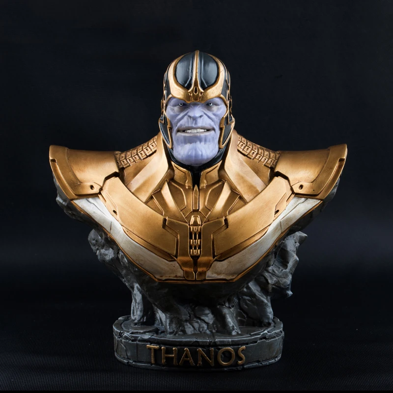 

Free DHL Shipping Novelty Resin Thanos Bust Statue Toy Figure Model Avengers figurine Cool Gift for Man Boys Marvel Toys Decor