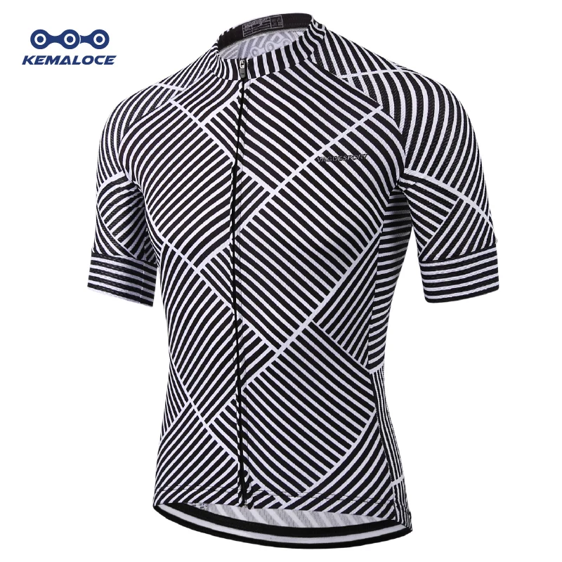 Online 2019 barato Jersey de Ciclismo de manga corta Kit de impresión Digital Ciclo de sublimación superior en blanco poliéster profesional ciclismo ropa de bicicleta