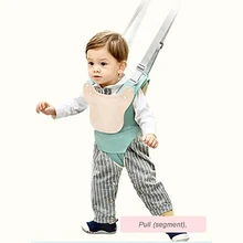 Новорожденный малыш учится привязь для прогулки пояс ходунки крыло помощник младенец дети поводки