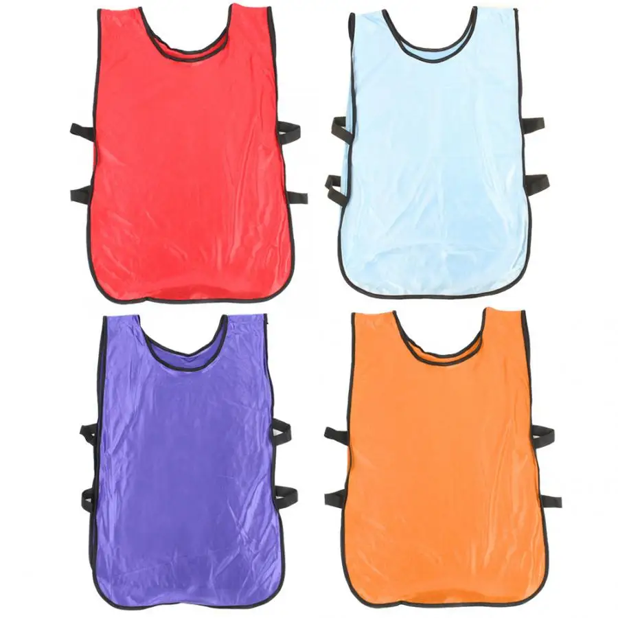 Lightweight Adult/Children Scrimmage Vests Quick Drying Basketball Football Jerseys Soccer Vest Team Training Sports Vest