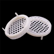 100 шт пластиковый круглый штатив пчелиная королевская клетка для заключенного изолирующая пчелиная клетка инструменты для апертуры легко использовать подходит для улья