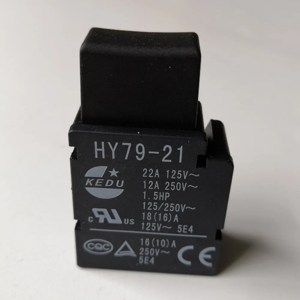 Mower, 125 V, 250V, 22 A, 12A, HY79-21, 1Pc