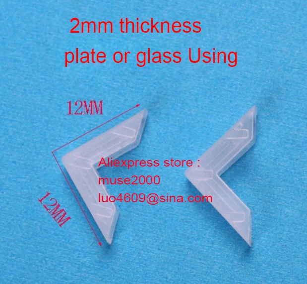 

2 4 mm thickness L type glass corner orthogonal protector, plastic cover for stone plate wood door metal board photo frame