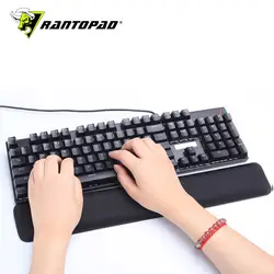 Rantopad44.5X45.5X2cm клавиатура запястье площадку ноутбука резиновые противоскользящие Эргономичный черный пены памяти запястье игры Мышь Pad