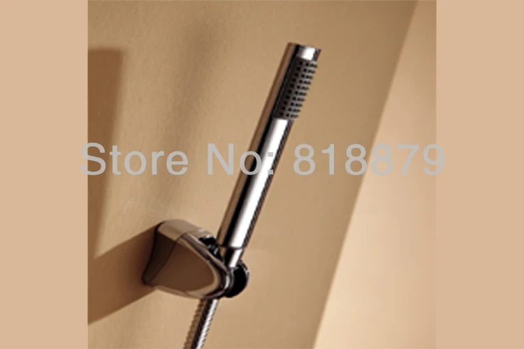 Copper bathtub hand held handheld shower head bathroom shower setin