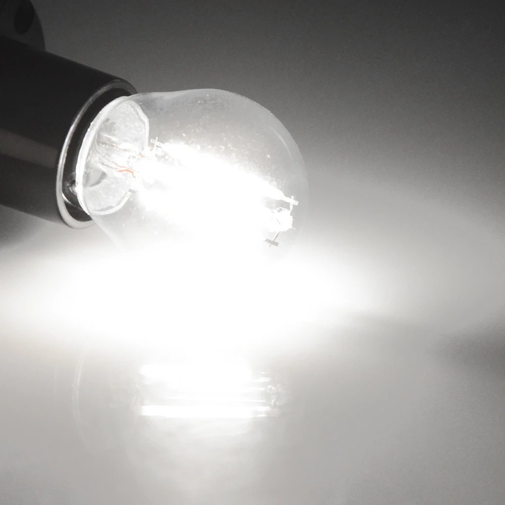 E14 G45 светодиодная нить байонетная лампа 16 Вт 220 В LED Стекло Эдисон Ретро для