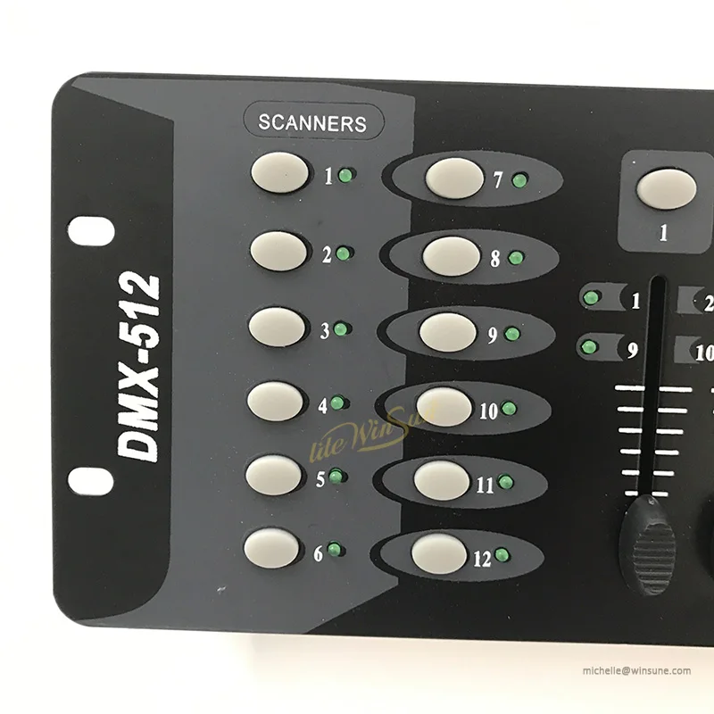 192Ch Wireless DMX 512 DJ System Controller Stage Moving Head Light Console 192 Channels DMX512 for Disco Equipment (1)