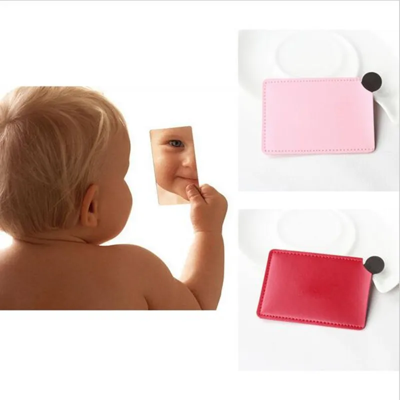 

5pcs Customize logo Unbreakable maquillaje portable shatter-proof stainless steel Cosmetic mirror makeup mirror birthday gift