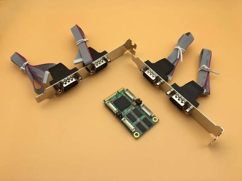 MINI PCI E Seri Kart XR17V354 ip End striyel COM Ba lant Noktas ok 