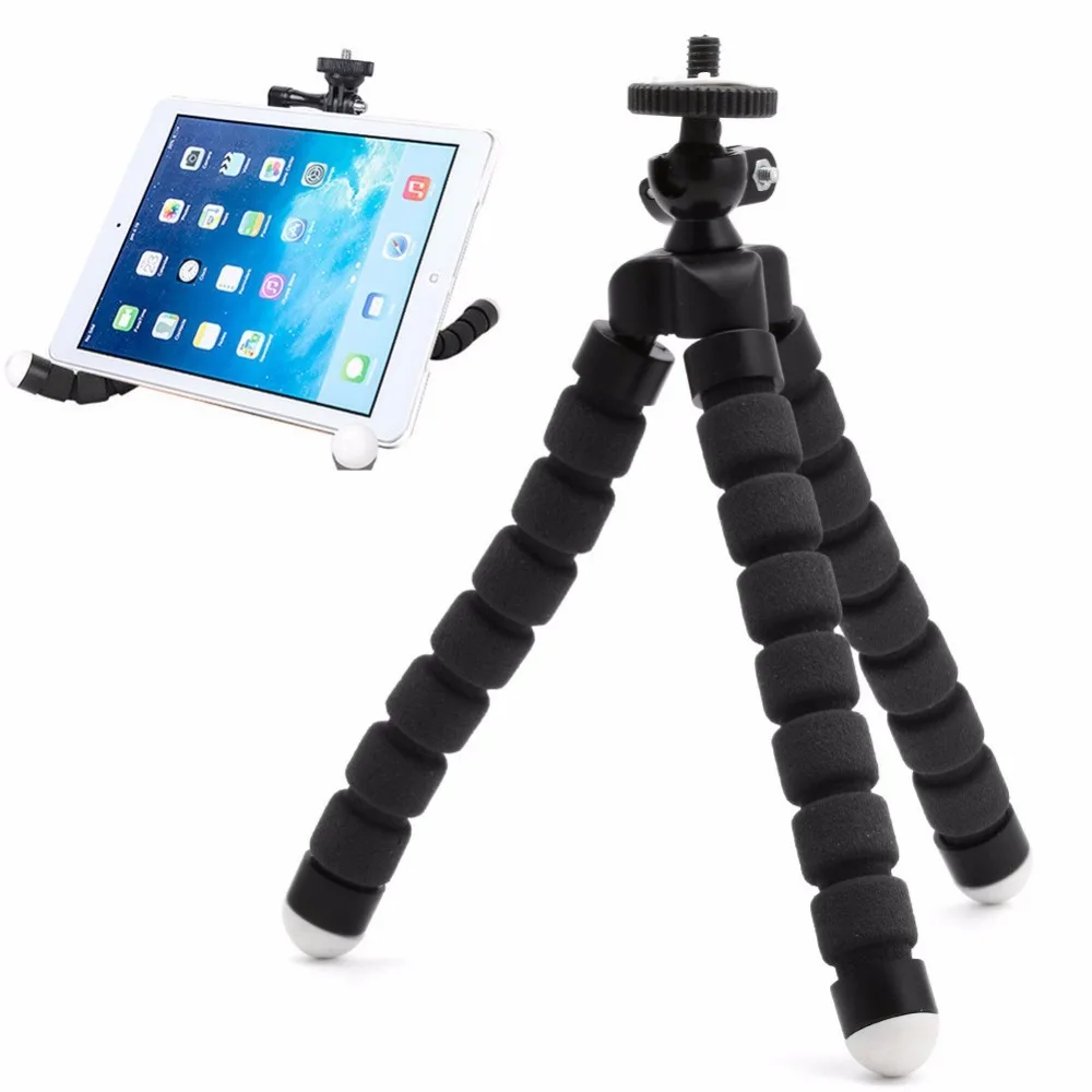 Universal Flexible Mini font b Tripod b font Portable Octopus Stand Mount Bracket Holder Monopod For