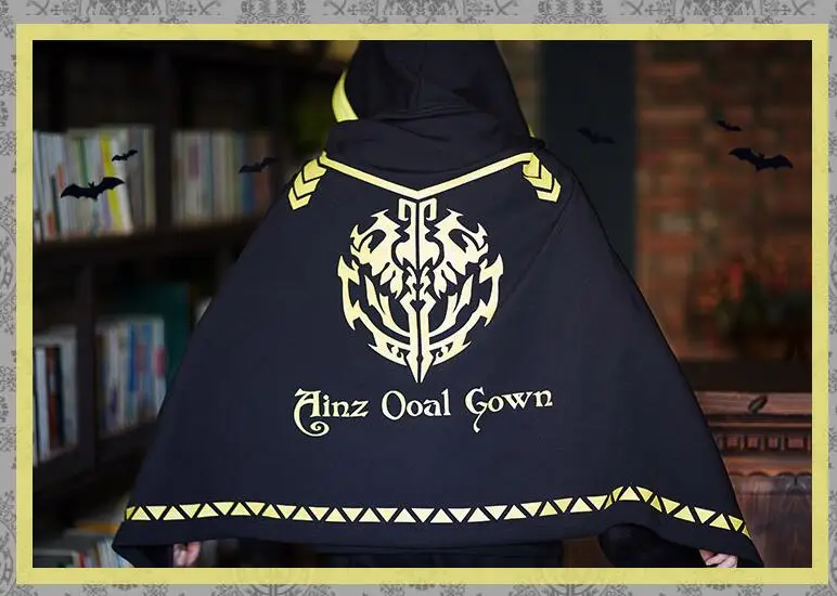 Персонаж Аниме Overlord Ainz ткань oawl Косплей унисекс теплый плащ с капюшоном Siesta охлаждающее одеяло пальто дышащая шаль подарок