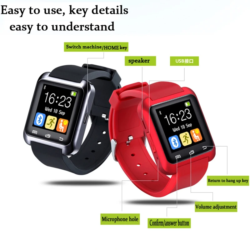 

BANGWEI New Men Women Smart Watch LED Color Screen Bluetooth phones Fitness Pedometer Clock Answer Dial Call Smart Wrist band
