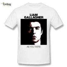 Fashion Graphic Liam Gallagher T Shirt Casual Big Size As You Were T-Shirts