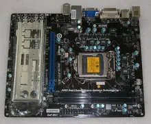 100% original Desktop motherboard for MSI H61M-P35 DDR3 LGA 1155 All solid capacitors free shipping