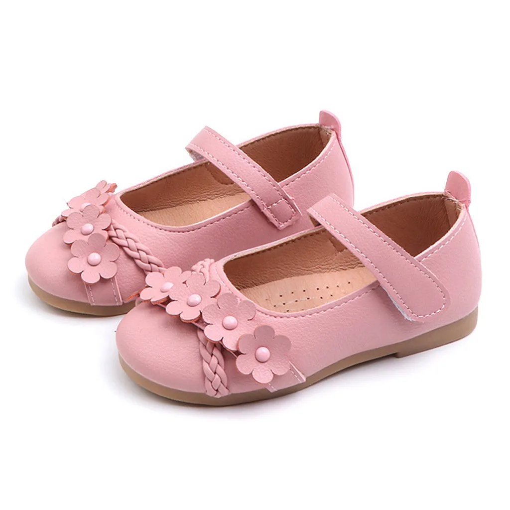 Toddler Infant Kids Baby Girls Flower Woven Floral Princess Shoes Sandals lace breathable sneakers women shoes#JN3