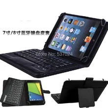 Съемный Bluetooth беспроводной клавиатура Folio Stand кожаный чехол для IPad Mini 1 2 3 4 Mini2 "-8" A3300 A8-50F S8-50F