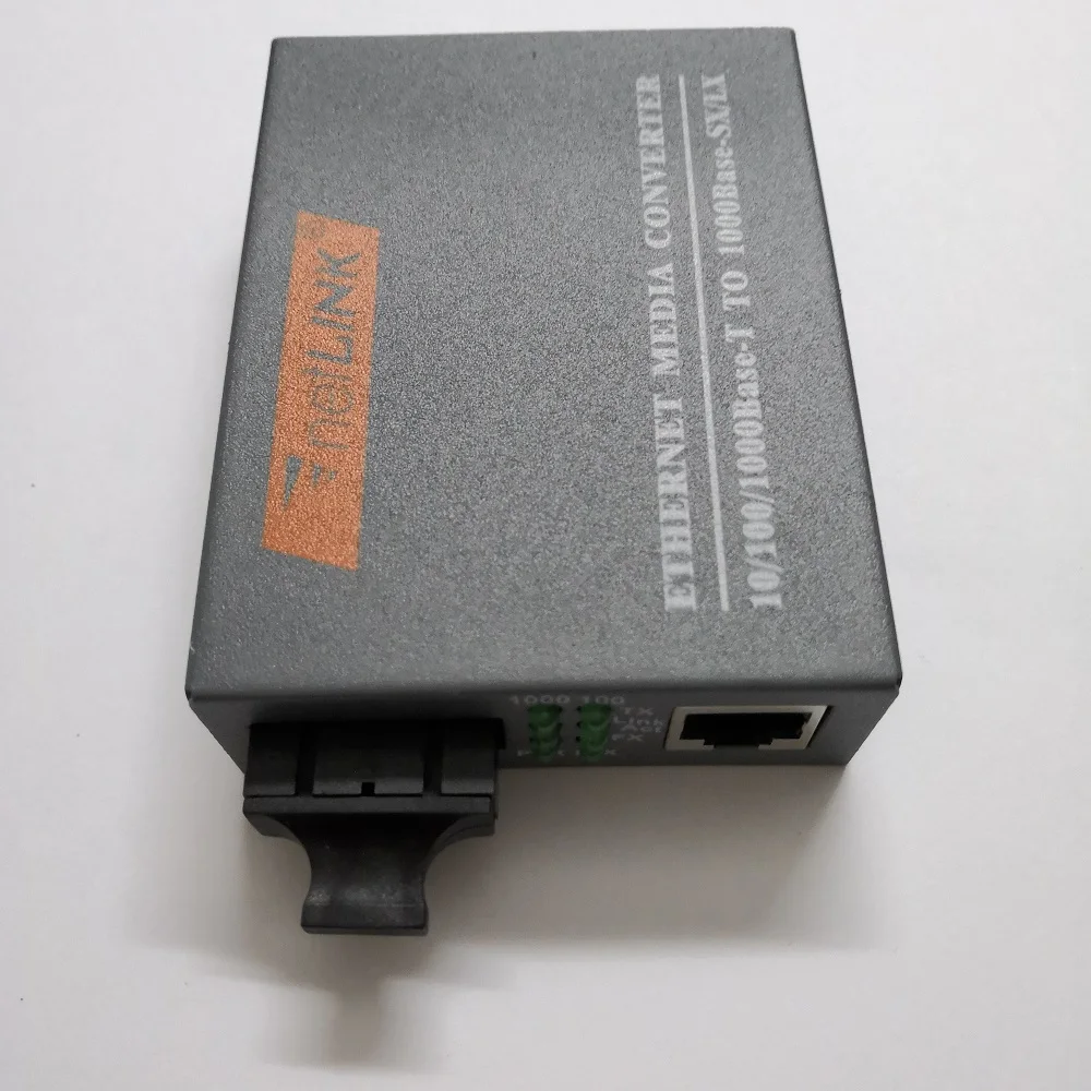 

HTB-GS-03 1000Mbps Netlink Optical Fiber RJ45 Ethernet Media Converter Gigabit SC Single Mode Duplex