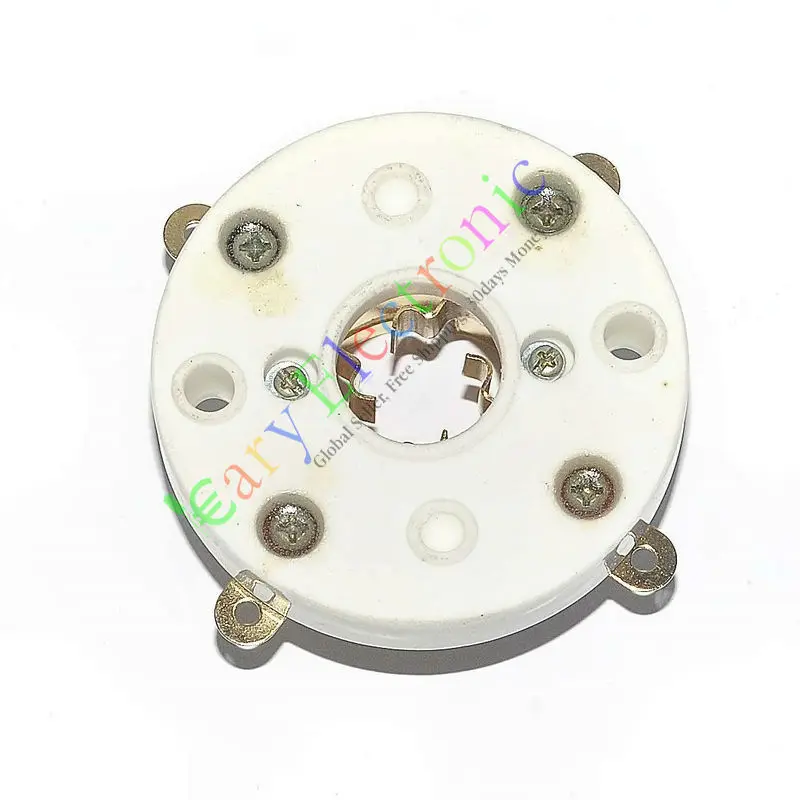 

Wholesale and retail 1pc 4Pin GOLD Ceramic vacuum Tube Sockets for 2A3 300B 274A S4U valve audio amps free shipping