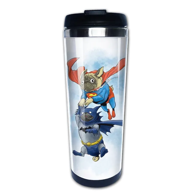 Super Pug And Bat Coffee Mug Design Your Own Mom Tazas Stainless Super Pug And Bat Coffee Mug Design Your Own Mom Tazas Stainless Steel Tumbler Caneca Tea Cups