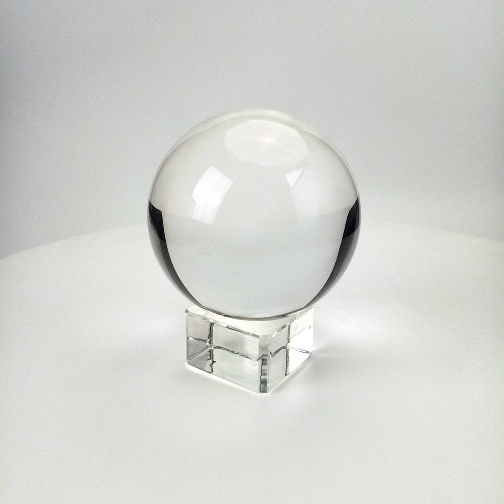 Bola de cristal K9 com suporte livre,