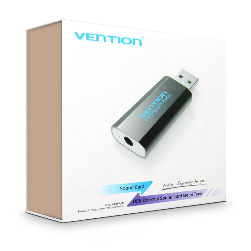 Внешняя звуковая карта Vention usb аудио адаптер с микрофоном USB в разъем 3 5 мм