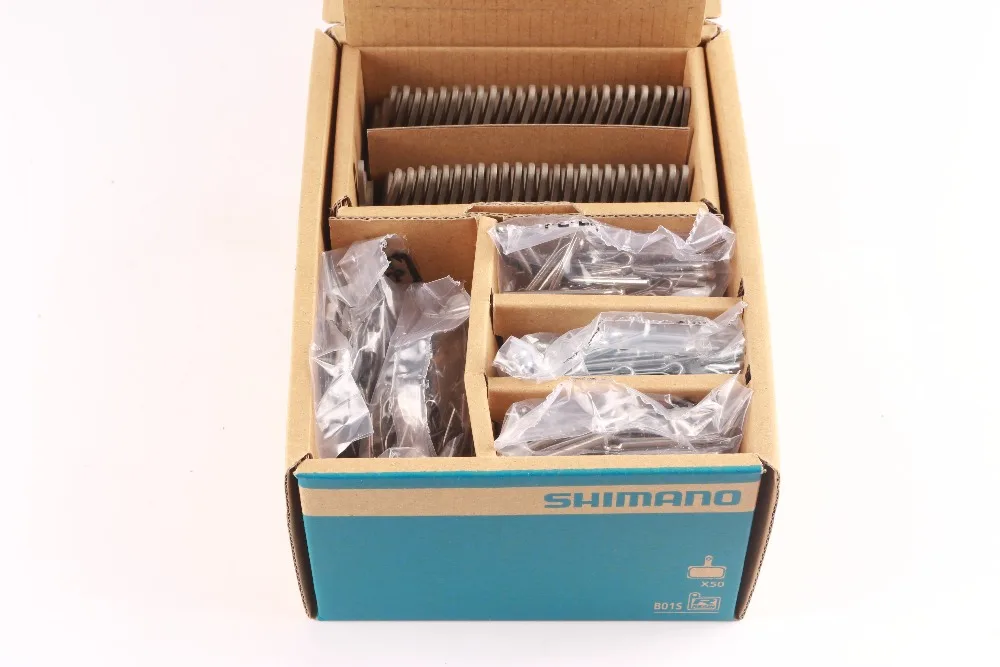25 пар/50 пар оригинальных тормозных колодок SHIMANO B01S MTB для Acera