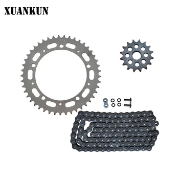 

XUANKUN Motorcycle Accessories LX650 Sets of Chain CR9 with Oil Seal Chain / Chain Plate