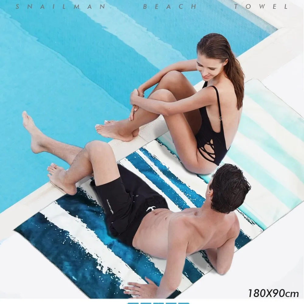 أعلى العلامة التجارية تصفح المدمجة الشاطئ منشفة ستوكات السفر فوطة للرياضة ركوب الأمواج الغوص رياضة السباحة منشفة مصنوعة في الصين