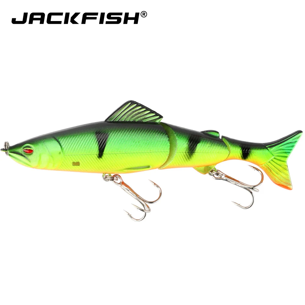 JACKFISH рыболовная приманка 13 см/20 г Aritificial воблеры Crankbait качественная профессиональная блесна приманка, плавать соединенная приманка оборудована