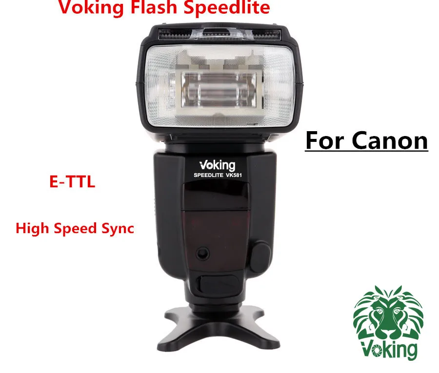 Voking Camera Flash Speedlite VK581C for Canon 70d 6d 5d2 70d 600d 60d